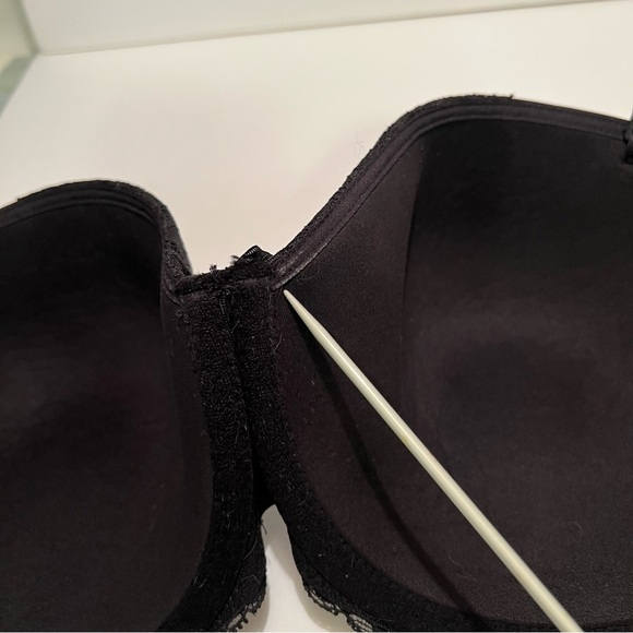 Victorias Secret, 36DD, Dream Angel's Multi-way Strapless Polyvalent Bra, Black - Picture 10 of 11